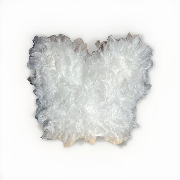 French Kiss White Fluffy Tulle Corset Crop Top Womens M/L Festival Fairy Angel - Picture 2 of 13